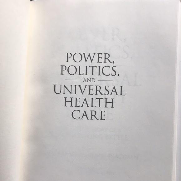 “ Power, politics, and universal healthcare” Hardback nonfiction book - Picture 11 of 16